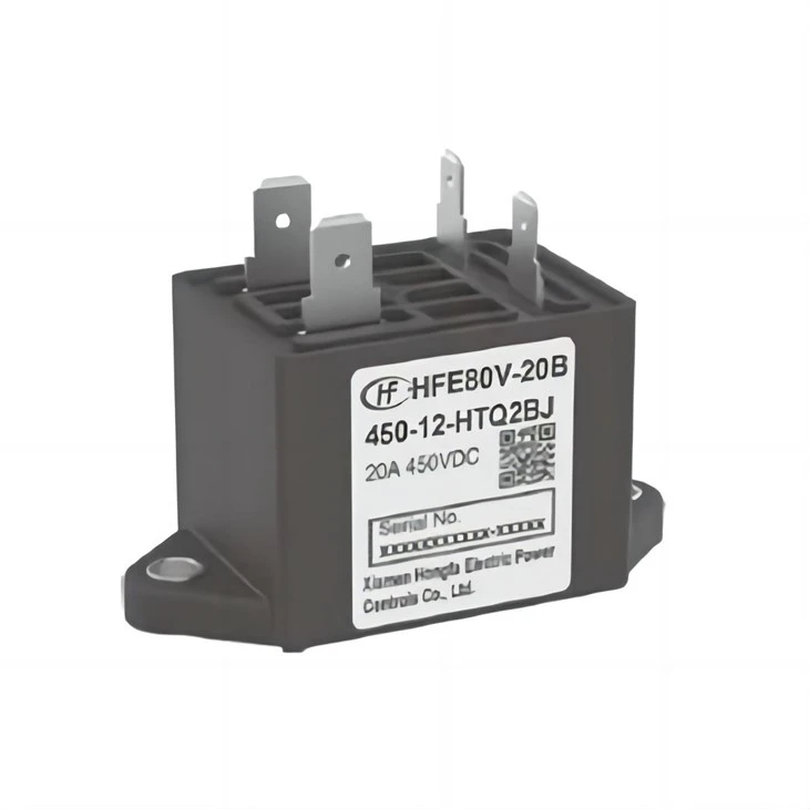 HONGFA HFE80V-20B संपर्ककर्ता रेटेड नियंत्रण वोल्टेज DC12V/24V 20A