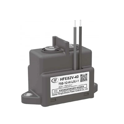 HFE82V-40 HONGFA हाई वोल्टेज DC कॉन्टैक्टर 450V 750V 40A